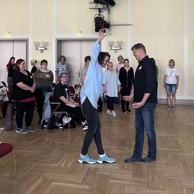 Workshop Meilensteine - Gleichgewichtsübung