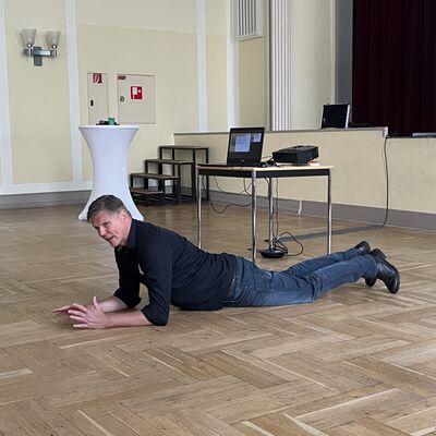 Workshop Meilensteine - Bauchlage